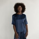 Serenity Silk Scoop Neck Tee - Last Chance - Image 4