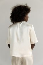 Serenity Silk Scoop Neck Tee - Last Chance - Image 14