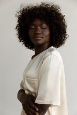 Serenity Silk Scoop Neck Tee - Last Chance - Image 15