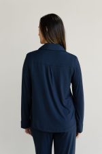Women's Bamboo Stretch-Knit Long Sleeve Polo - Last Chance - Image 16