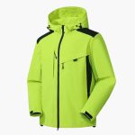 Men's Ski Jacket with Hood and Zipper Pockets - Image 10