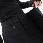 Asymmetric Women's Pants with Slim Fit – Modern & Elegant - Image 6