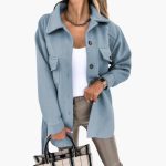 Women’s Jacket with Buttons and Chest Pockets - Image 7