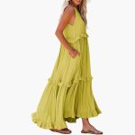 Maxi Dress Layers - Ruffle Dress for Women, Elegant & Airy - Image 21