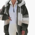 Women's Jacket with Hood and Zipper - Image 6