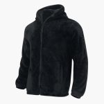 Men's Teddy Jacket with Zipper and Long Sleeves - Image 8