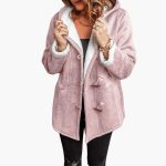 Women's jacket with hood and toggle closure - Image 2