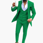 Men's Suit Set with Vest and Breathable Blazer - Image 8