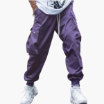 Men's Cargo Jogger Pants with Drawstring and Elastic Cuffs - Image 8
