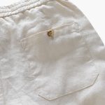 Men's Summer Pants with Elastic Waistband and Drawstring - Image 7