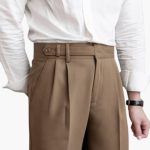 Men's Pleated Trousers – Classically Cut Pleated Pants - Image 9