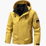 Men's Ski Jacket with Hood and Zipper - Image 12