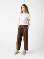 Women's Studio Cropped Wide Leg Pant - Image 9