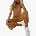 Comfortable Two-Piece Set for Women - Summer Casual Style - Image 9