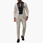 Elegant Wedding Suit - Men's Two-Piece with Modern Cut - Image 9