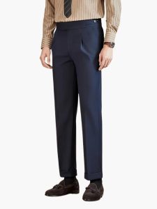 Winter Suit Pants for Men – Elegant, Warm Suit Trousers - Image 9