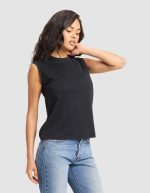 Women's All Day Sleeveless Tee - Image 4