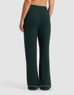 Women's Bamboo Rib-Knit Classic Long Sleeve Pajama Set - Image 26