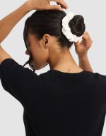 Bamboo Stretch-Knit Scrunchies - Image 2