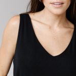 Women??s Bamboo Rib-Knit V-Neck Lounge Tank - Last Chance - Image 9