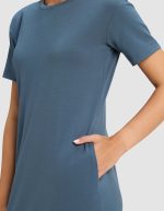 Women's Brushed Bamboo Midi Dress - Image 7