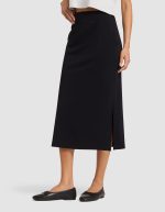Women's Brushed Bamboo Midi Skirt - Image 8