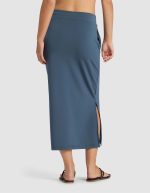 Women's Brushed Bamboo Midi Skirt - Image 13
