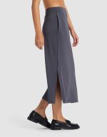 Women's Brushed Bamboo Midi Skirt - Image 17