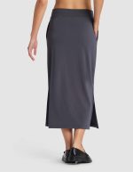 Women's Brushed Bamboo Midi Skirt - Image 18