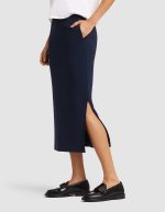 Women's Brushed Bamboo Midi Skirt - Image 2