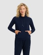 Women's Brushed Bamboo Mock Neck & Jogger Set - Image 4