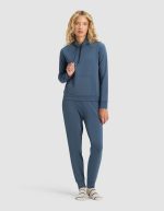 Women's Brushed Bamboo Mock Neck & Jogger Set - Image 22