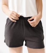 Women's Brushed Bamboo Jogger Shorts - Last Chance - Image 7