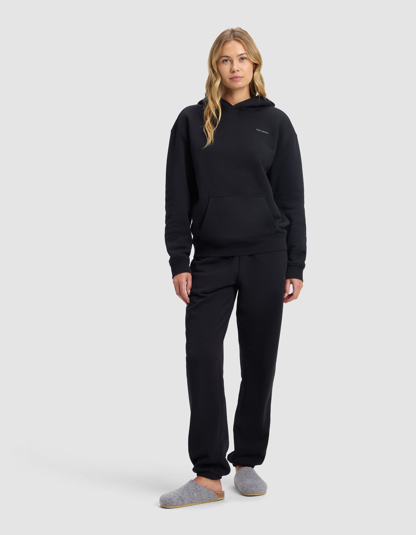 CityScape_2.0_Hoodie_Sweatpant_Set_Jet_Black_1_cbb32a4d-7d5e-43d8-844d-13048f8c44b4.jpg Women's Cityscape 2.0 Hoodie & Sweatpant Set - Image 1