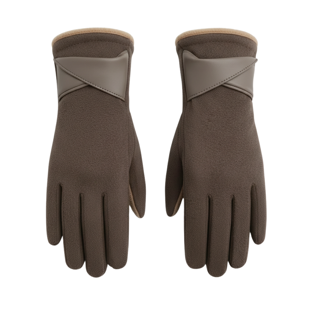 Copy_of_Mahadi_Copy_of_Untitled_Design_1.png Women’s Winter Gloves with Fleece Lining and Adjustable Strap - Image 1