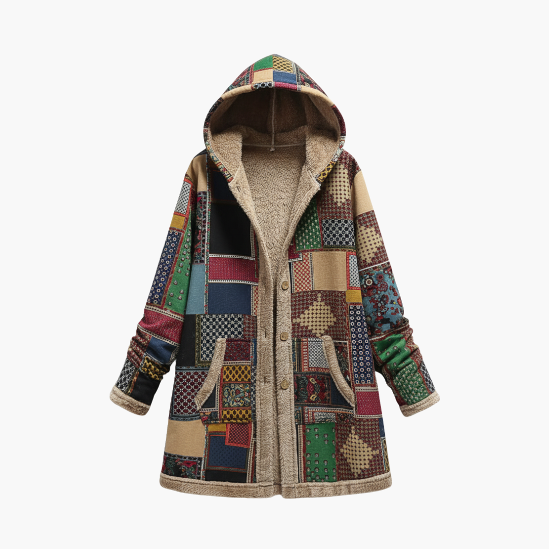 Copy_of_Mahadi_Copy_of_Untitled_Design_2.png Women’s Patchwork Overcoat with Soft Lining and Hood - Image 1