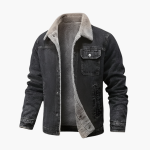 Men’s Fleece-Lined Denim Jacket
