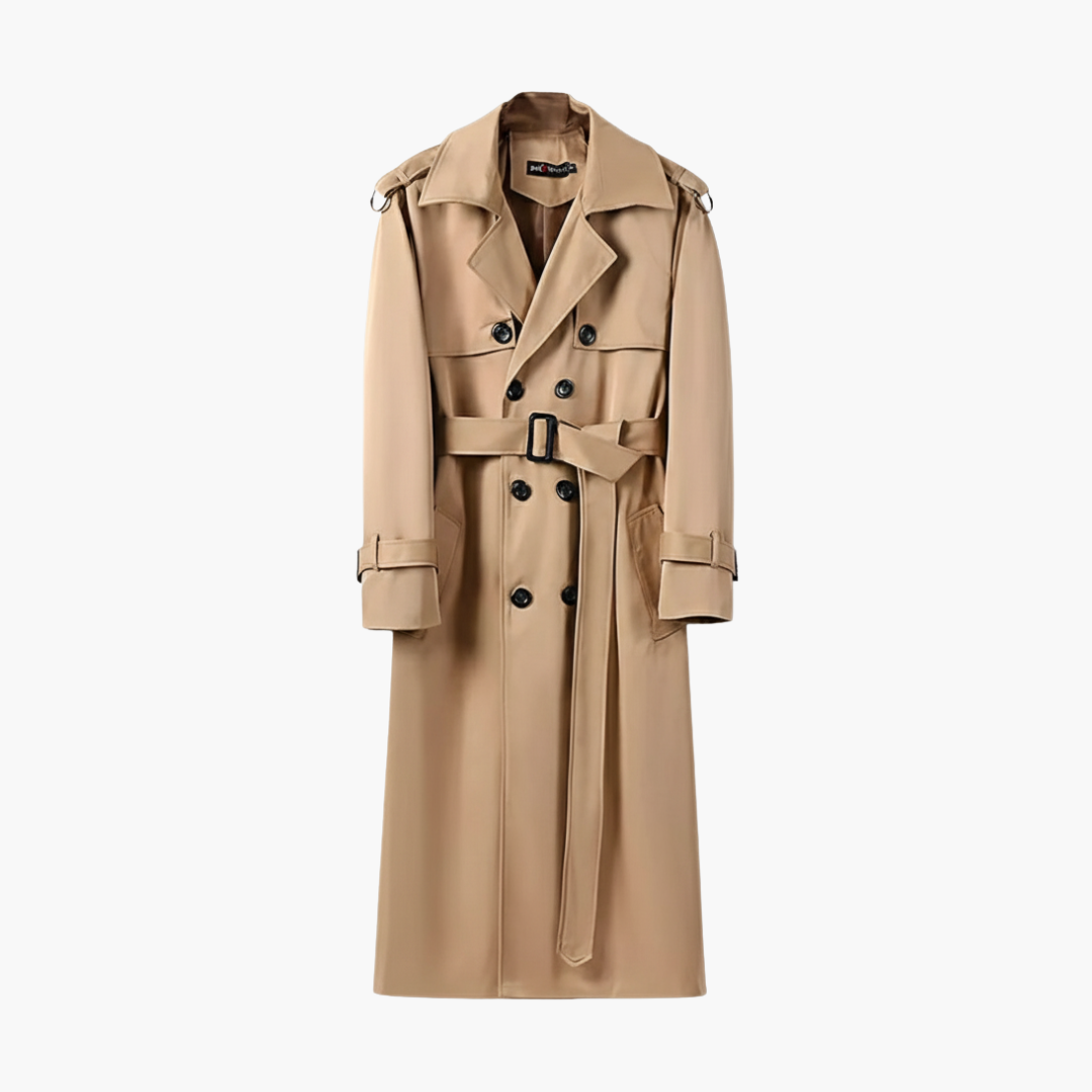 Copy_of_Mahadi_Copy_of_Untitled_Design_33.png Men’s Over the Knee Belted Trench Coat - Image 1