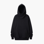 Women’s Oversized Hoodie with High Neck and Front Pocket