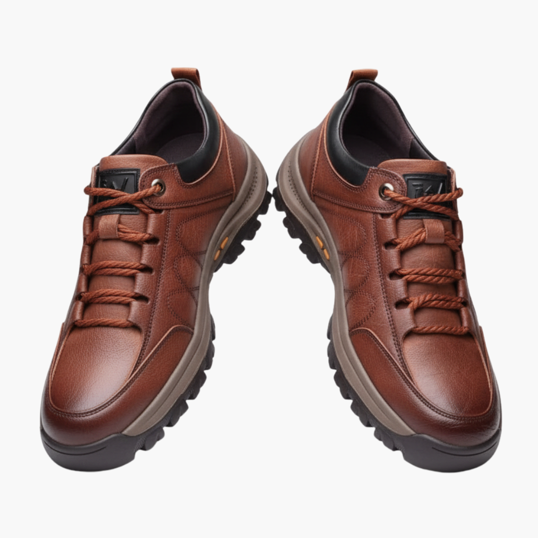 Copy_of_Wilfred_Smith_26_b79c731f-61c6-48b1-90f1-f04fe5e3f153.png Men’s Lace Up Shoes with Detailed Outsole - Image 1