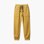 Men’s Corduroy Sweatpants with Adjustable Waist and Relaxed Fit