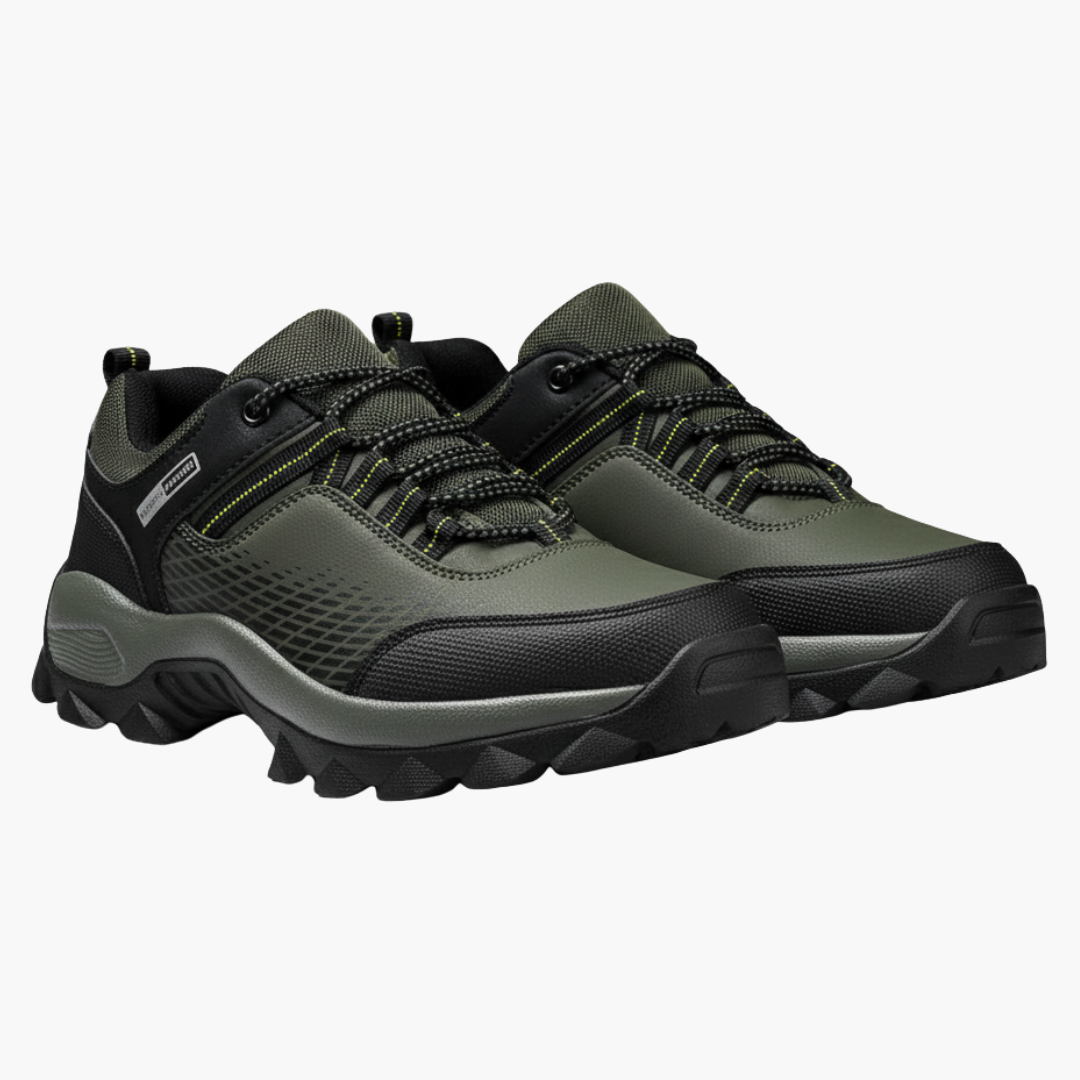 Copy_of_Wilfred_Smith_36_88271b64-f1c6-4a39-8a71-65134d57ddd9.png Men's Hiking Shoes with Lace-Up Closure and Textured Outsole - Image 1