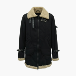 Men’s  Aviator Jacket with Zip Closure