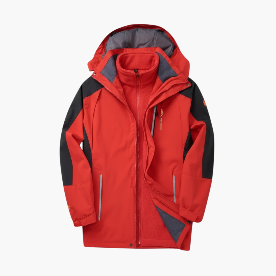 Copy_of_Wilfred_Smith_44_3a774fbb-114a-40ac-bf6f-e7784bb5a9f1.png Men’s Outdoor Jacket with Zip Closure - Image 1