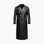 Men’s Trench Coat with Long Hem
