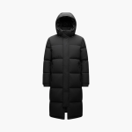 Men’s Long Quilted Winter Jacket with Hood