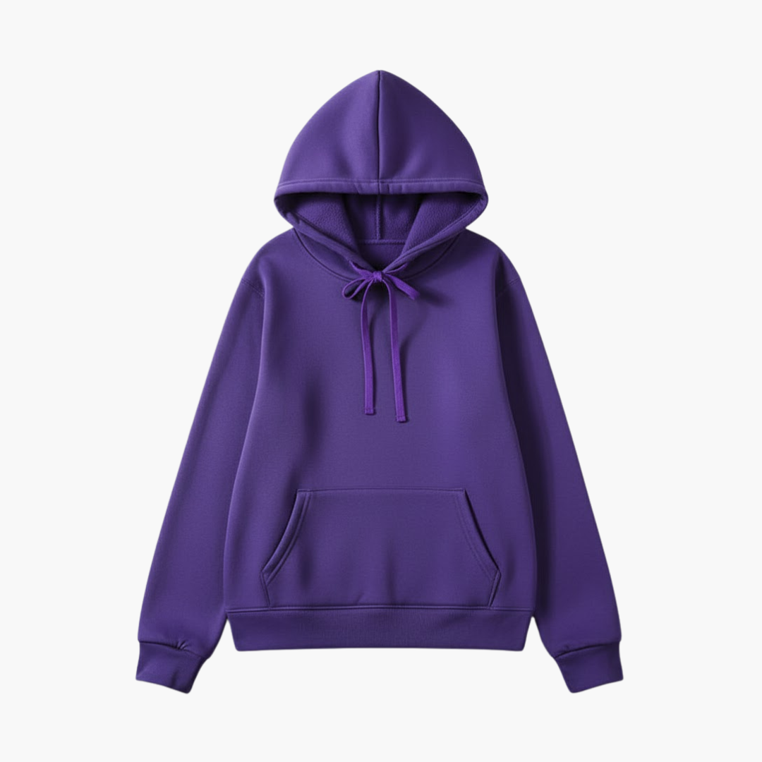 Copy_of_Wilfred_Smith_71.png Women’s Fitted Hoodie with Adjustable Hood and Ribbed Hem - Image 1