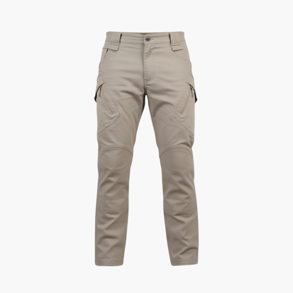 Men’s Cargo Pants with Zipper and Pockets