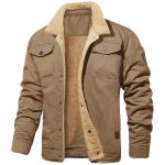 Classic Bomber Jacket for Men - Image 4