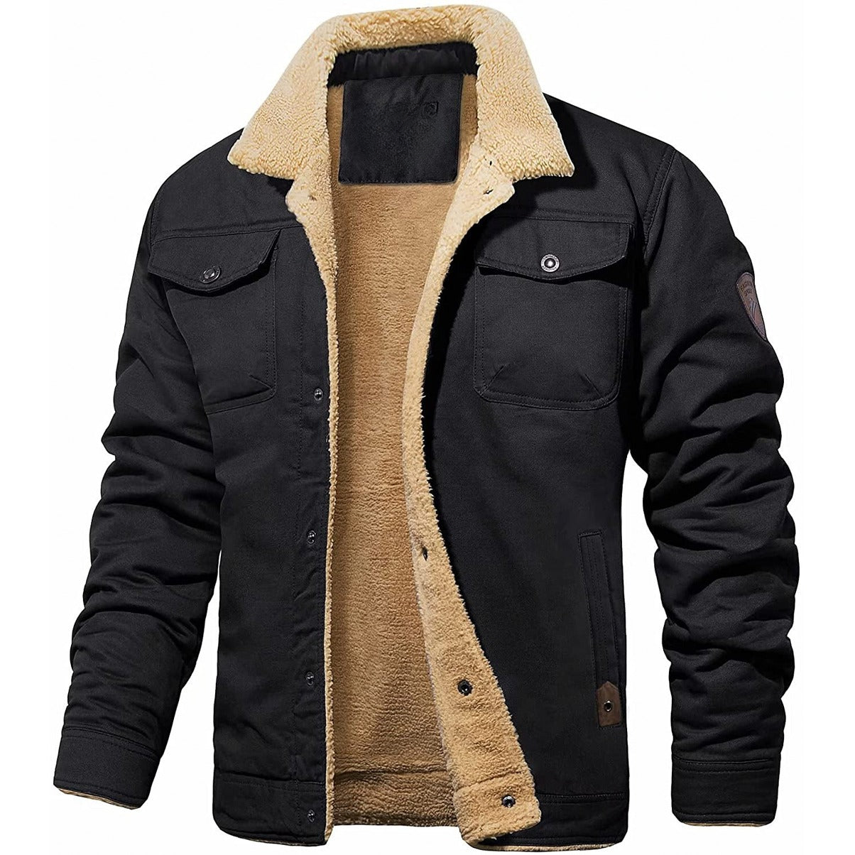 DIRKjacketbomber_690d4aa1-aaad-4fba-9579-e0a828f3fbee_1800x1800_cleanup.png Classic Bomber Jacket for Men - Image 1
